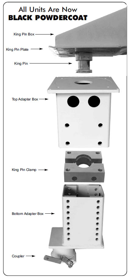 5th Wheel To Gooseneck Hitch Adapters 1