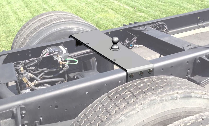 Semi Tractor Gooseneck Hitch 3