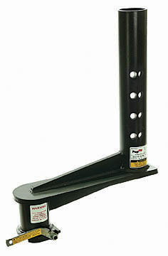 SB116HD special heavy duty 16 inch extended gooseneck trailer coupler with a 4 inch round trailer stem.