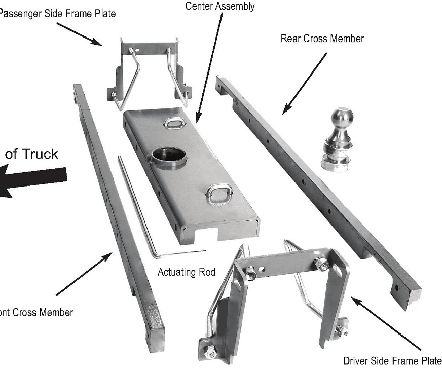 239 Toyota Tundra Flip Over Gooseneck hitch