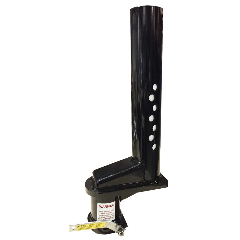 SB1-6 six inch extended coupler with a 4 inch round trailer stem