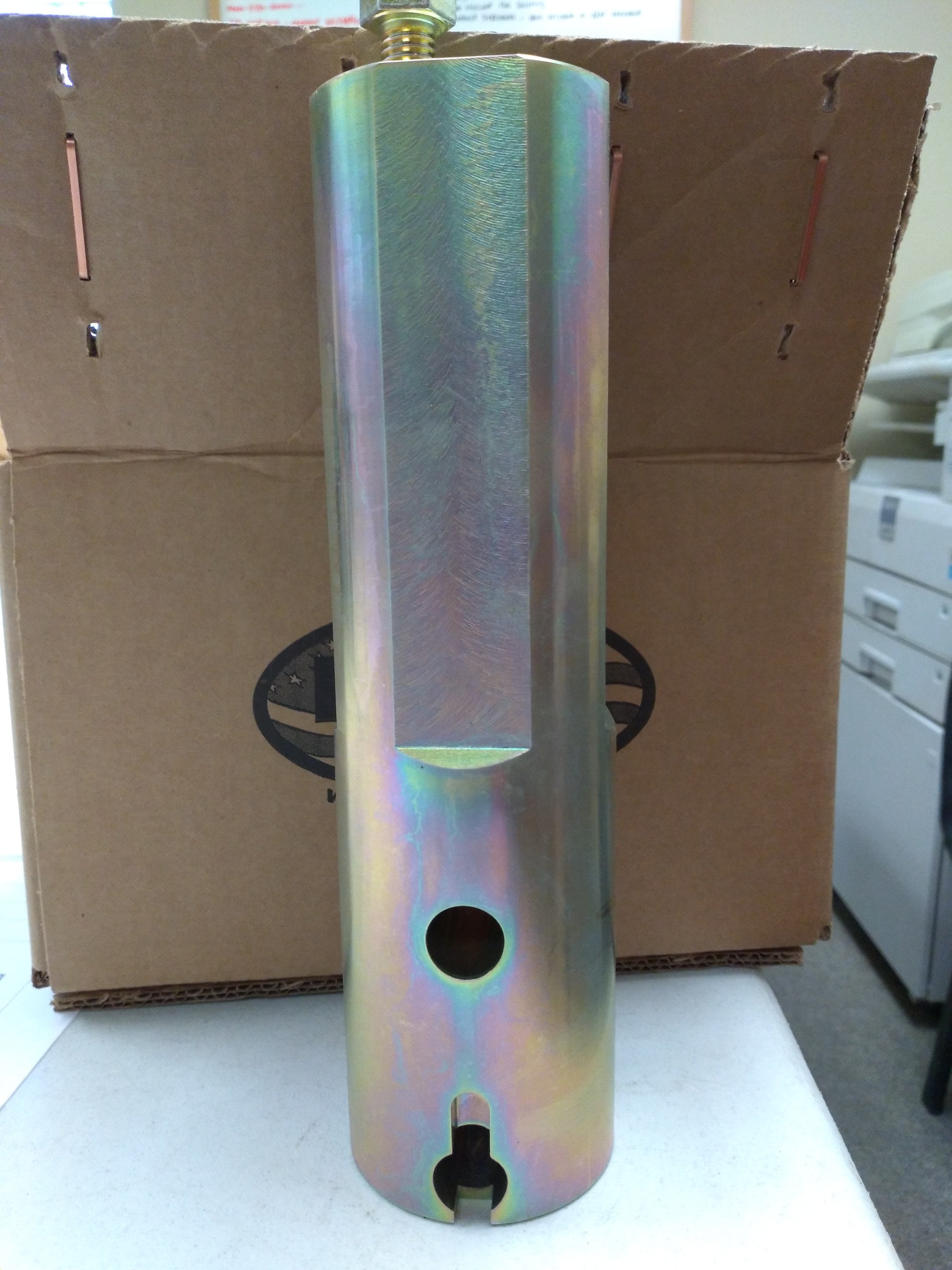 CDL adapter for a Curt Double Lock gooseneck hitch with a B&W 3000 Companion 5th wheel hitch.