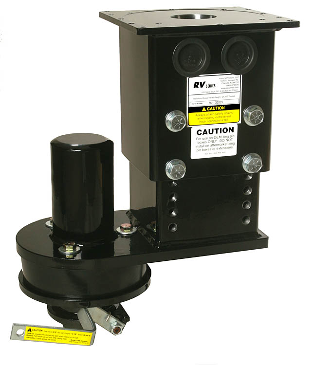 RVCC Cushion 5th Wheel to Gooseneck Adapter with 7-1/2 inch extension