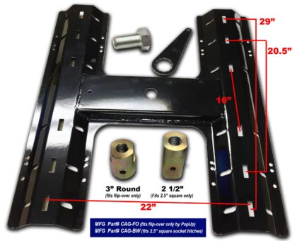 Tow Vehicle Frame Mount for Your 5th Wheel Hitch